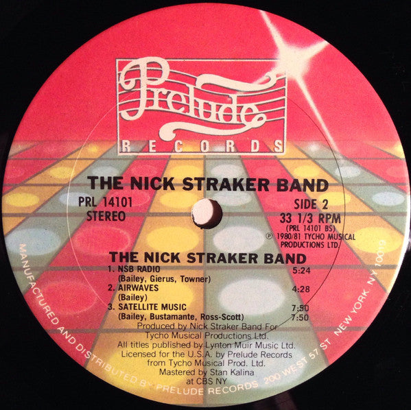 Straker, Nick Band - The Nick Straker Band (NM or M-) (Vinyl LP)