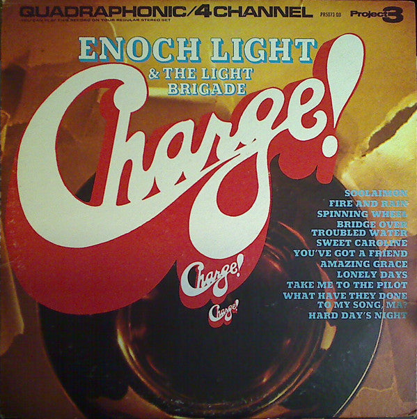 Light, Enoch And The Light Brigade - Charge! (VG+) (Vinyl LP)