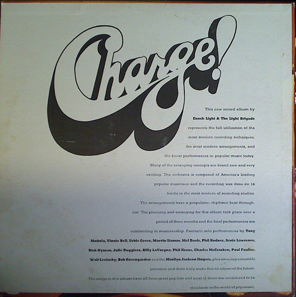 Light, Enoch And The Light Brigade - Charge! (VG+) (Vinyl LP)