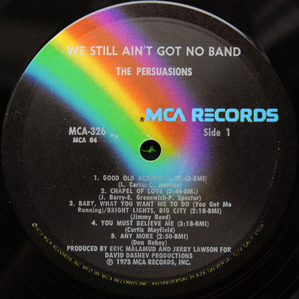 Persuasions - We Still Ain't Got No Band (Vinyl, VG+) (Vinyl LP)