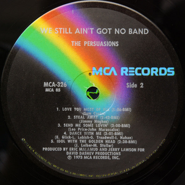 Persuasions - We Still Ain't Got No Band (Vinyl, VG+) (Vinyl LP)