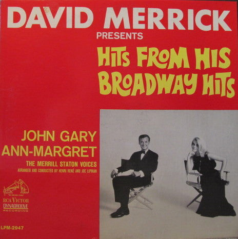 Merrick, David with John Gary and Ann-Margret - David Merrick Presents Hits From His Broadway Hits (VG+) (Vinyl LP)
