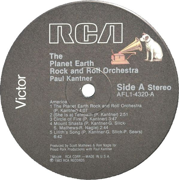 Kantner, Paul - Planet Earth Rock And Roll Orchestra (M) (Vinyl LP)