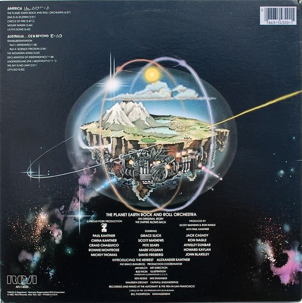 Kantner, Paul - Planet Earth Rock And Roll Orchestra (M) (Vinyl LP)