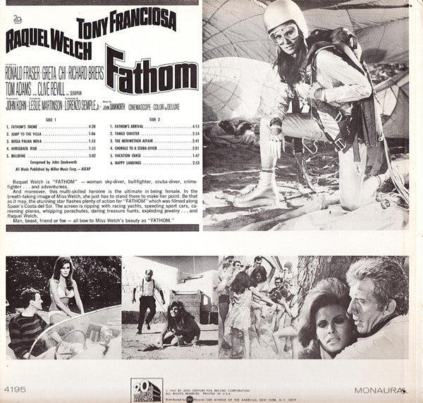 Fathom (Original Motion Picture Soundtrack Album) (VG) (Vinyl LP)