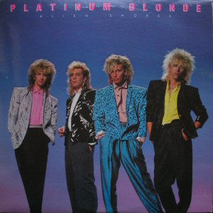 Platinum Blonde - Alien Shores (VG+) (Vinyl LP)