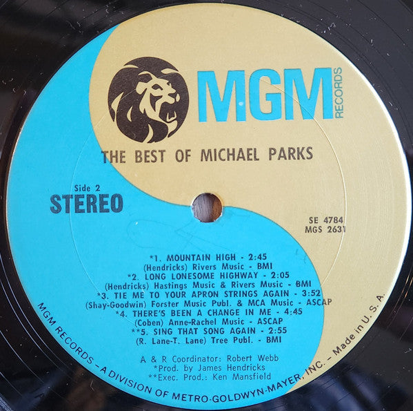 Parks, Michael - The Best Of (VG) (Vinyl LP)