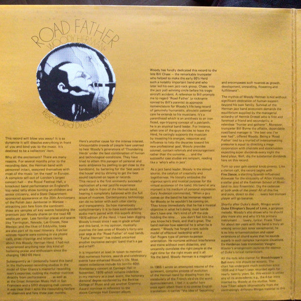 Herman, Woody - Road Father (Vinyl, NM or M-) (Vinyl LP)