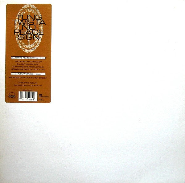 Tung Twista - No Peace Sign (VG+) (Vinyl LP)