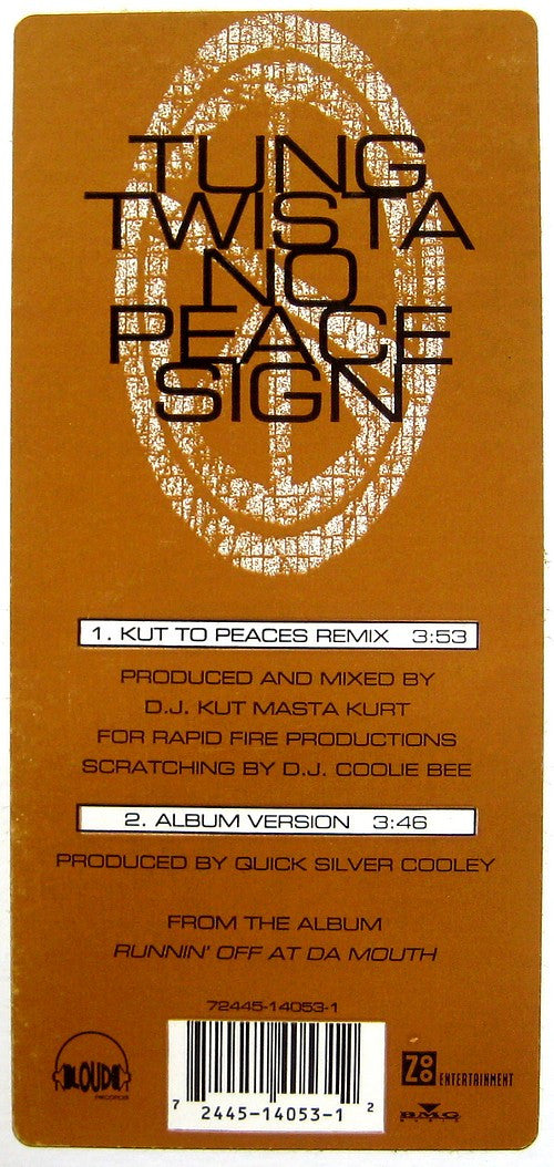 Tung Twista - No Peace Sign (VG+) (Vinyl LP)