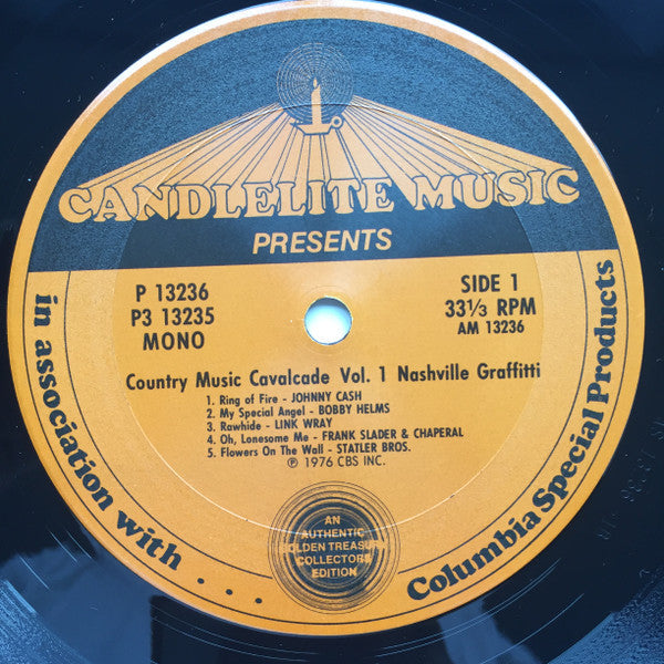 Various - Country Music Cavalcade - Nashville Graffitti (VG) (Vinyl LP)