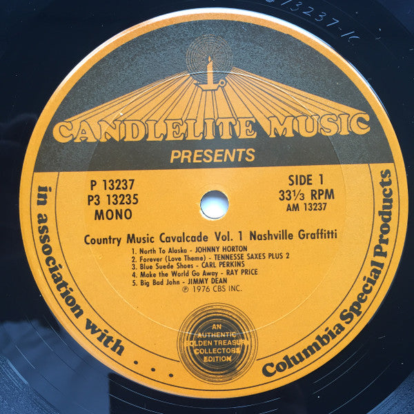 Various - Country Music Cavalcade - Nashville Graffitti (VG) (Vinyl LP)