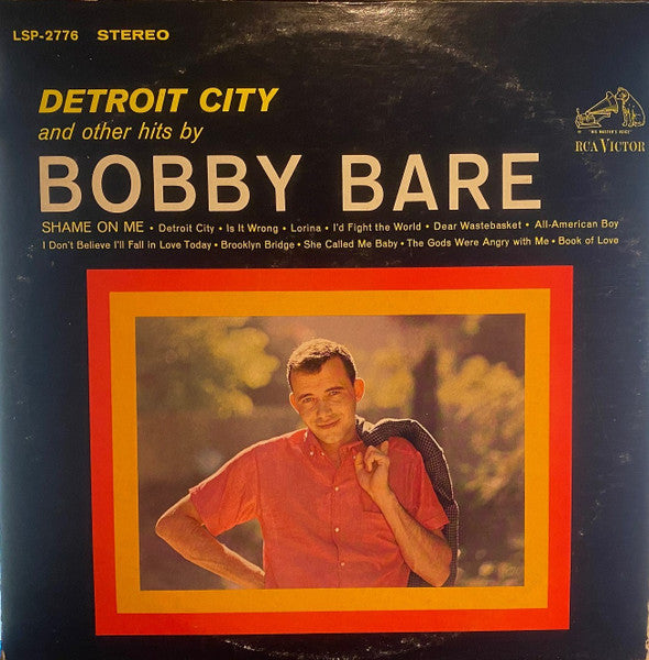 Bare, Bobby - Detroit City And Other Hits By Bobby Bare (VG) (Vinyl LP)