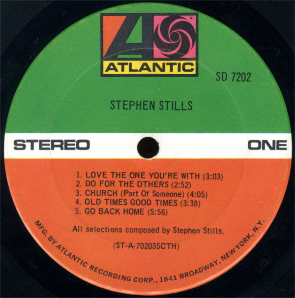 Stills, Stephen - Stephen Stills (VG) (Vinyl LP)