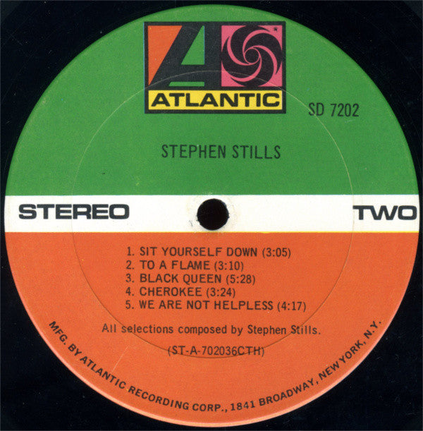 Stills, Stephen - Stephen Stills (VG) (Vinyl LP)