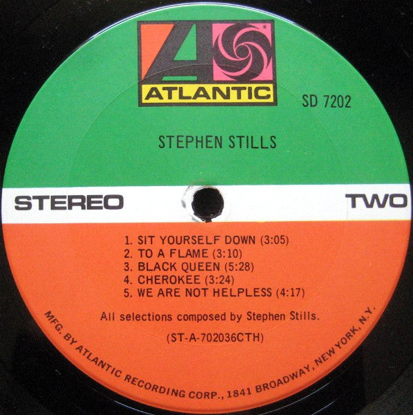 Stills, Stephen - Stephen Stills (Vinyl, G+) (Vinyl LP)