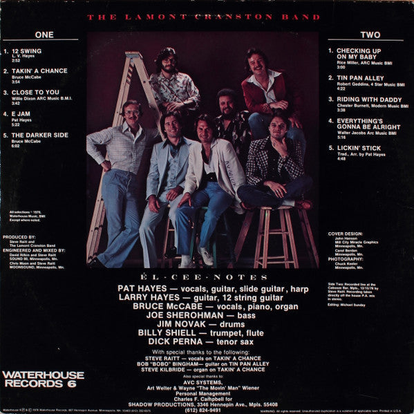 Cranston, Lamont Band - El-Cee-Notes (VG+) (Vinyl LP)