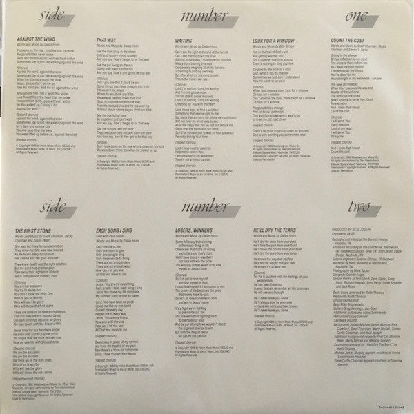 Holm, Dallas - Against The Wind (VG+) (Vinyl LP)