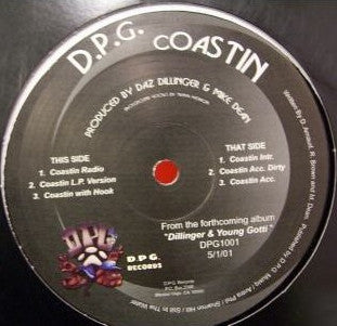 D.P.G.  - Coastin (VG+) (Vinyl LP)