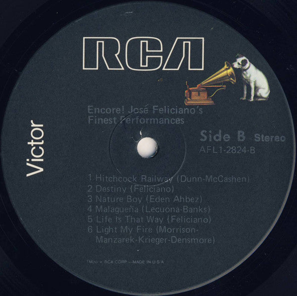 Feliciano, Jose - Encore! José Feliciano's Finest Performances (Vinyl, NM or M-) (Vinyl LP)