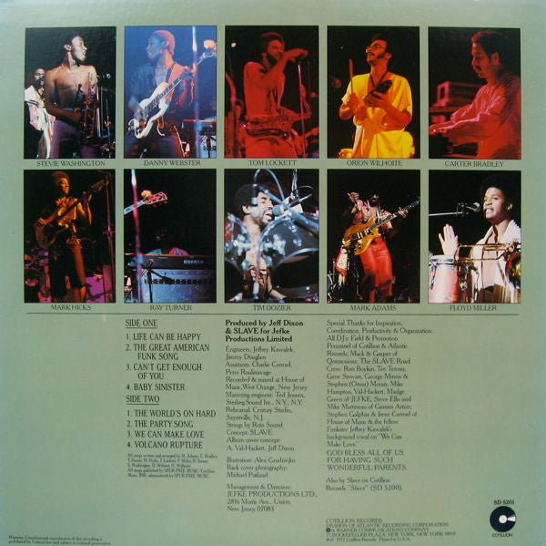 Slave - The Hardness Of The World (Vinyl, VG+) (Vinyl LP)