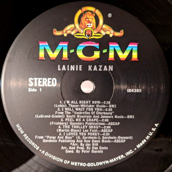 Kazan, Lainie - Lainie Kazan (VG) (Vinyl LP)