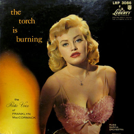 MacCormack, Franklyn With The Russell Garcia And His Orchestra - The Torch Is Burning (VG) (Vinyl LP)