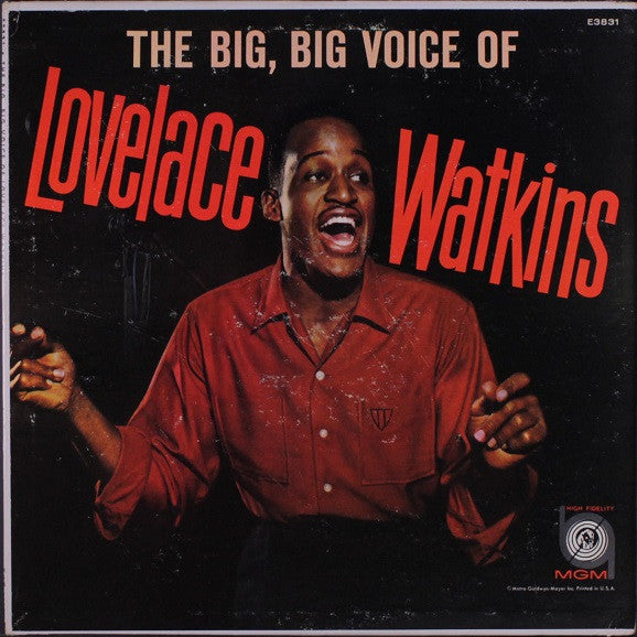 Watkins, Lovelace - The Big, Big Voice Of Lovelace Watkins (VG) (Vinyl LP)