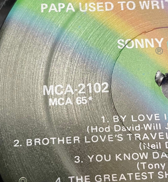 Sonny & Cher - Mama Was A Rock And Roll Singer Papa Used To Write All Her Songs (VG+) (Vinyl LP)