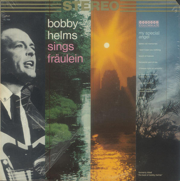 Helms, Bobby - Sings Fräulein (VG+) (Vinyl LP)