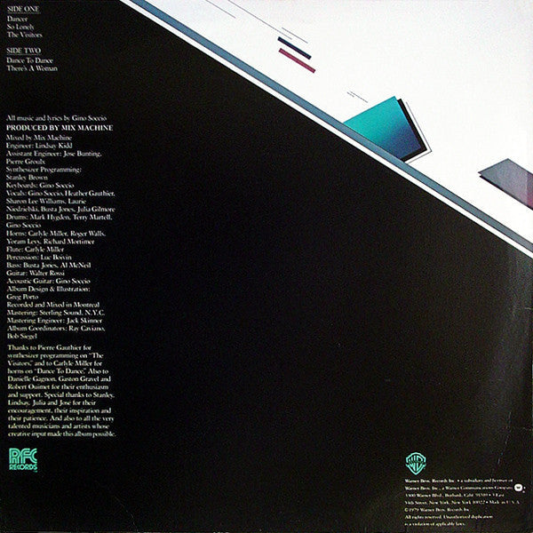 Soccio, Gino - Outline (VG+) (Vinyl LP)