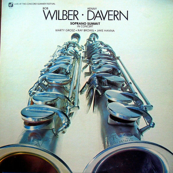 Wilber, Bob, Ken Daver, Marty Grosz, Ray Brown, Jake Hanna, Soprano Summit - Soprano Summit In Concert (VG) (Vinyl LP)