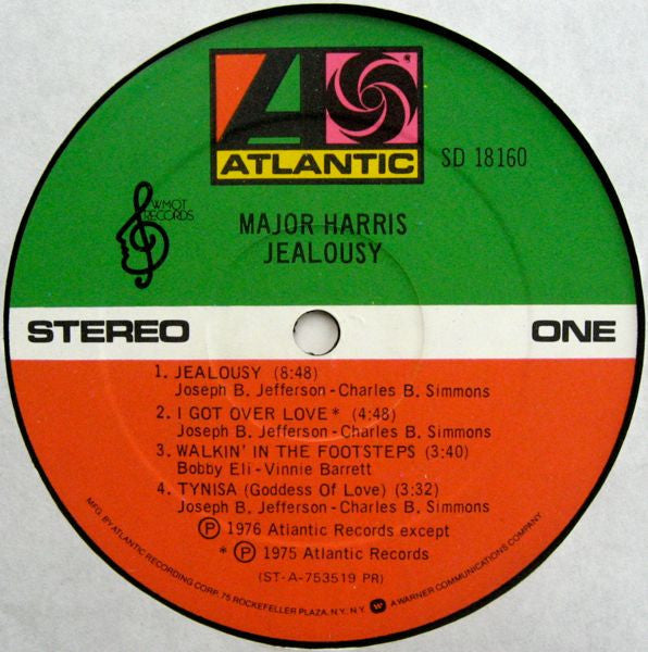 Harris, Major - Jealousy (VG+) (Vinyl LP)