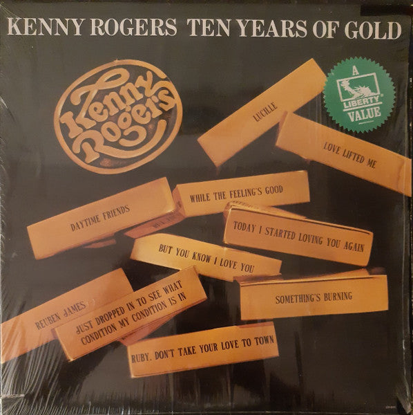 Rogers, Kenny - Ten Years Of Gold (Vinyl, M) (Vinyl LP)