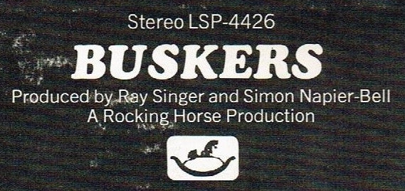 Buskers - Buskers (NM or M-) (Vinyl LP)