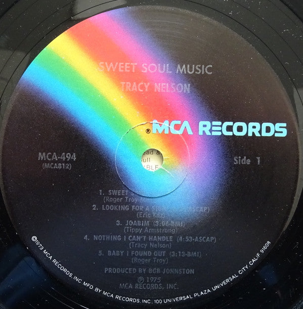 Nelson, Tracy - Sweet Soul Music (VG+) (Vinyl LP)