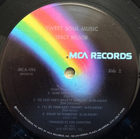 Nelson, Tracy - Sweet Soul Music (VG+) (Vinyl LP)