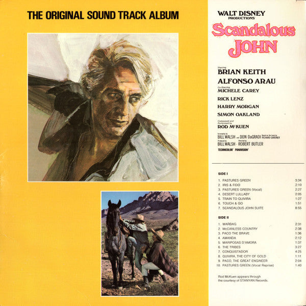Scandalous John (The Original Sound Track Album) - McKuen, Rod (VG+) (Vinyl LP)