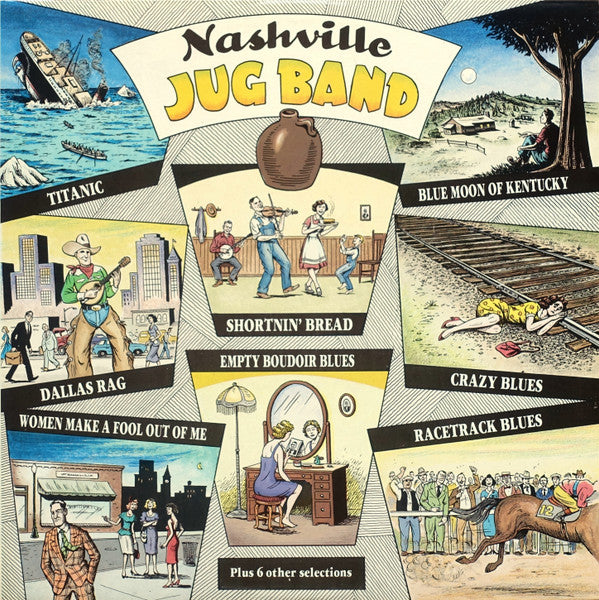 Nashville Jug Band Featuring Ed Dye - Nashville Jug Band (VG+) (Vinyl LP)