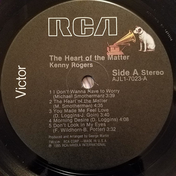 Rogers, Kenny - The Heart Of The Matter (Vinyl, M) (Vinyl LP)