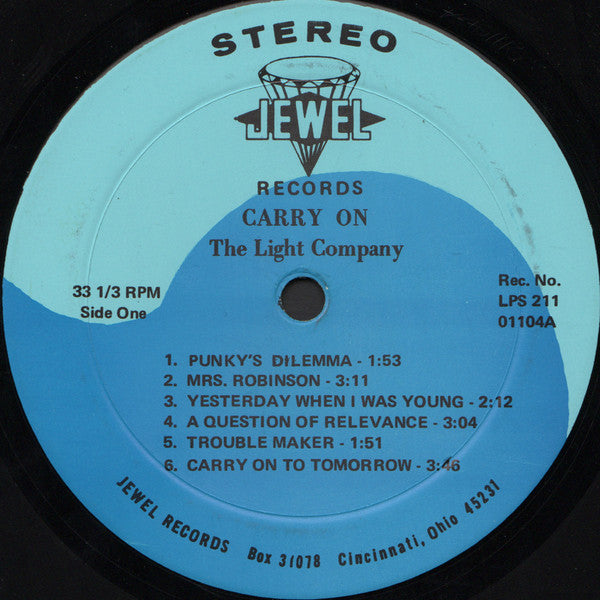 Light Company - Carry On (VG) (Vinyl LP)