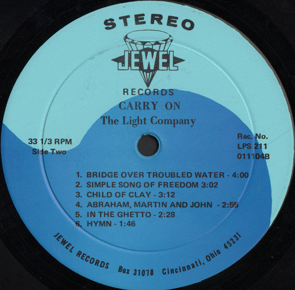 Light Company - Carry On (VG) (Vinyl LP)