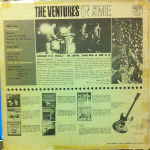 Ventures - On Stage (Vinyl, VG) (Vinyl LP)