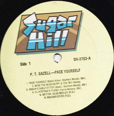 Gazell, P.T. - Pace Yourself (VG+) (Vinyl LP)