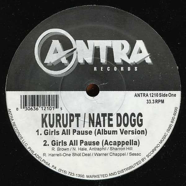 Kurupt - Girls All Pause (M) (Vinyl LP)