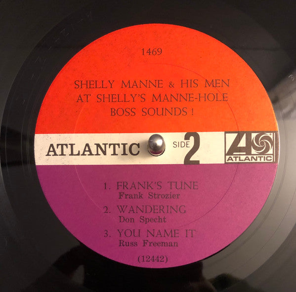 Manne, Shelly & His Men - Boss Sounds! (Vinyl, VG+) (Vinyl LP)