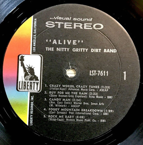 Nitty Gritty Dirt Band - Alive! (VG+) (Vinyl LP)