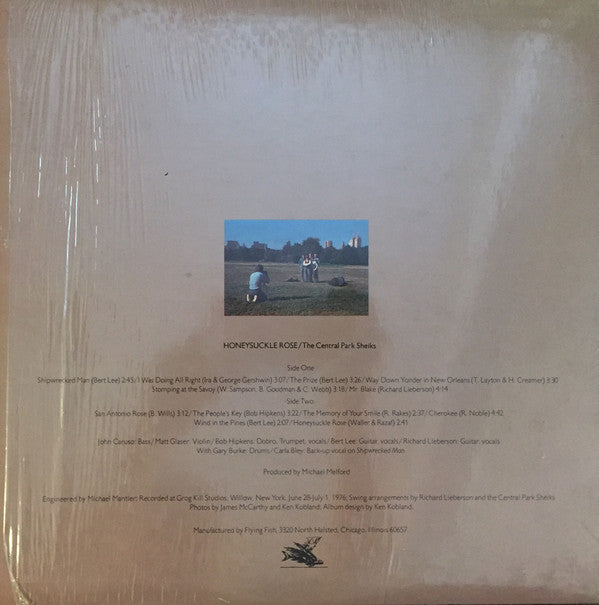 Central Park Sheiks - Honeysuckle Rose (VG+) (Vinyl LP)
