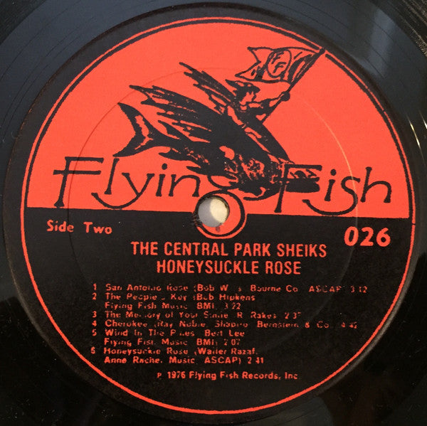 Central Park Sheiks - Honeysuckle Rose (VG+) (Vinyl LP)