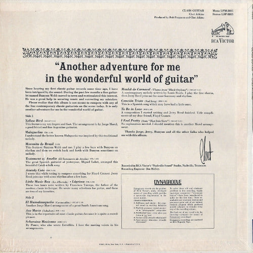 Atkins, Chet - Class Guitar (VG) (Vinyl LP)